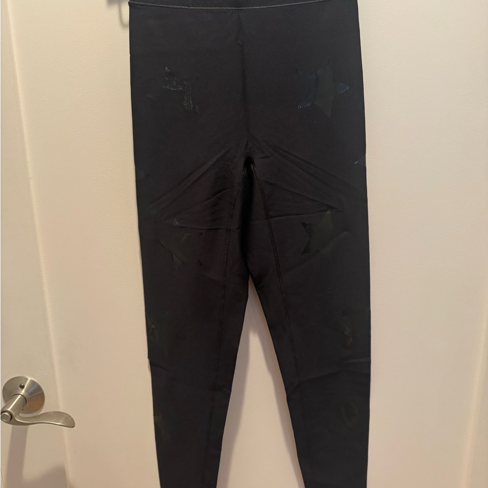 Ultracor Star Pattern Black Leggings